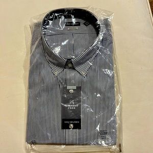 Mens Van Heiden Wrinkle Free Regular Fit Dress Shirt